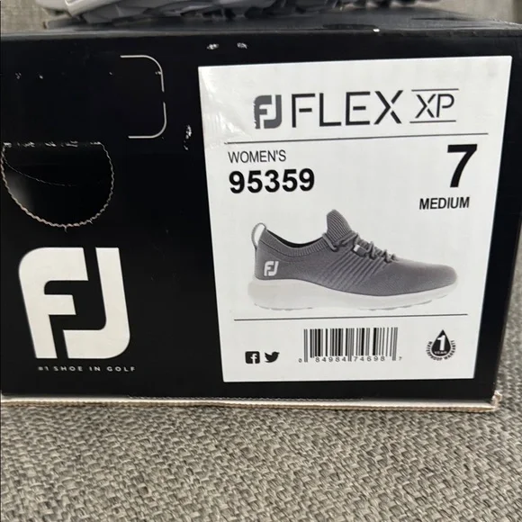 FootJoy Gray Golf Shoes - Picture 5 of 5